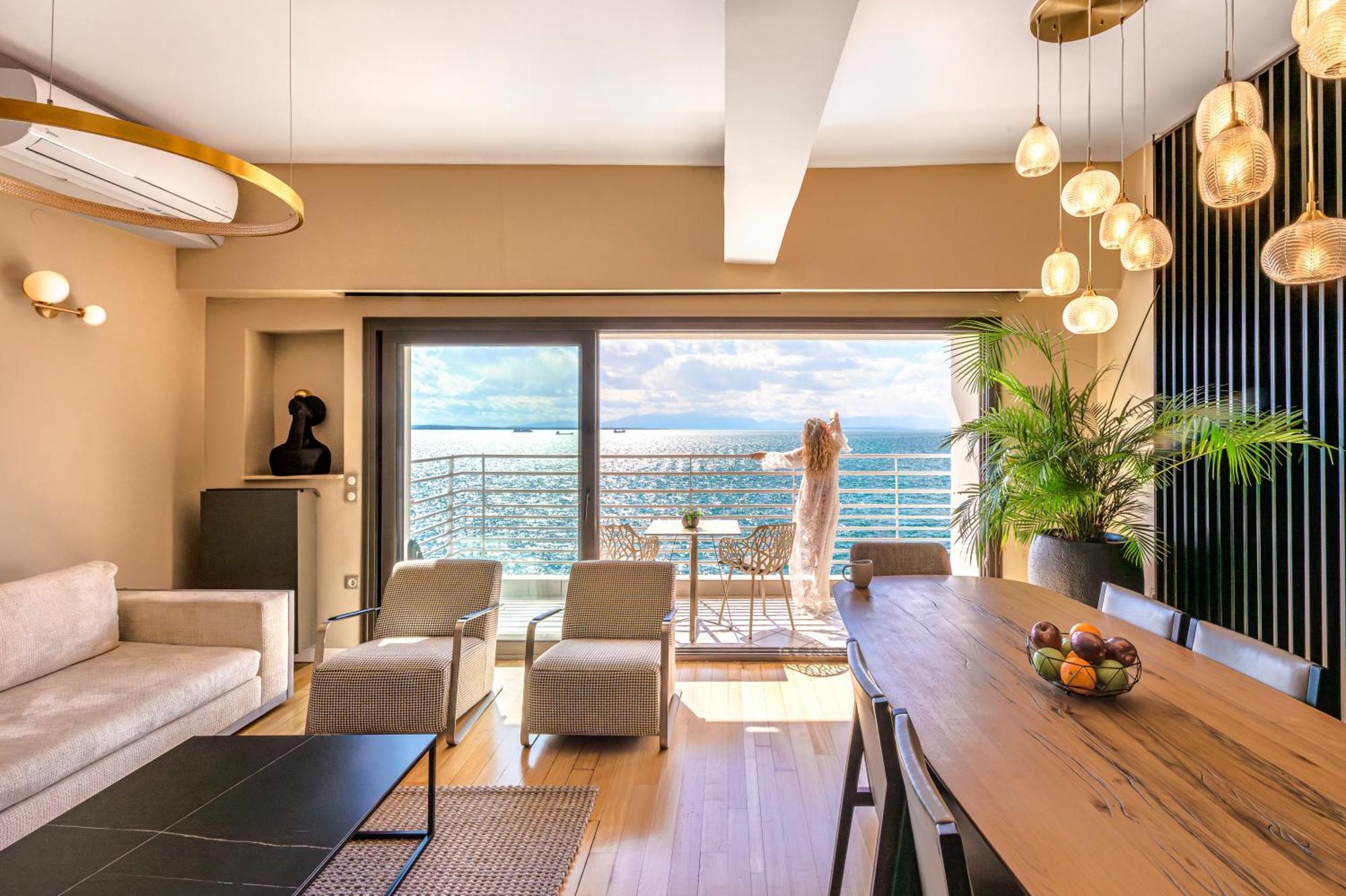 Iconic Salonica Suite Seafront Zewnętrze zdjęcie